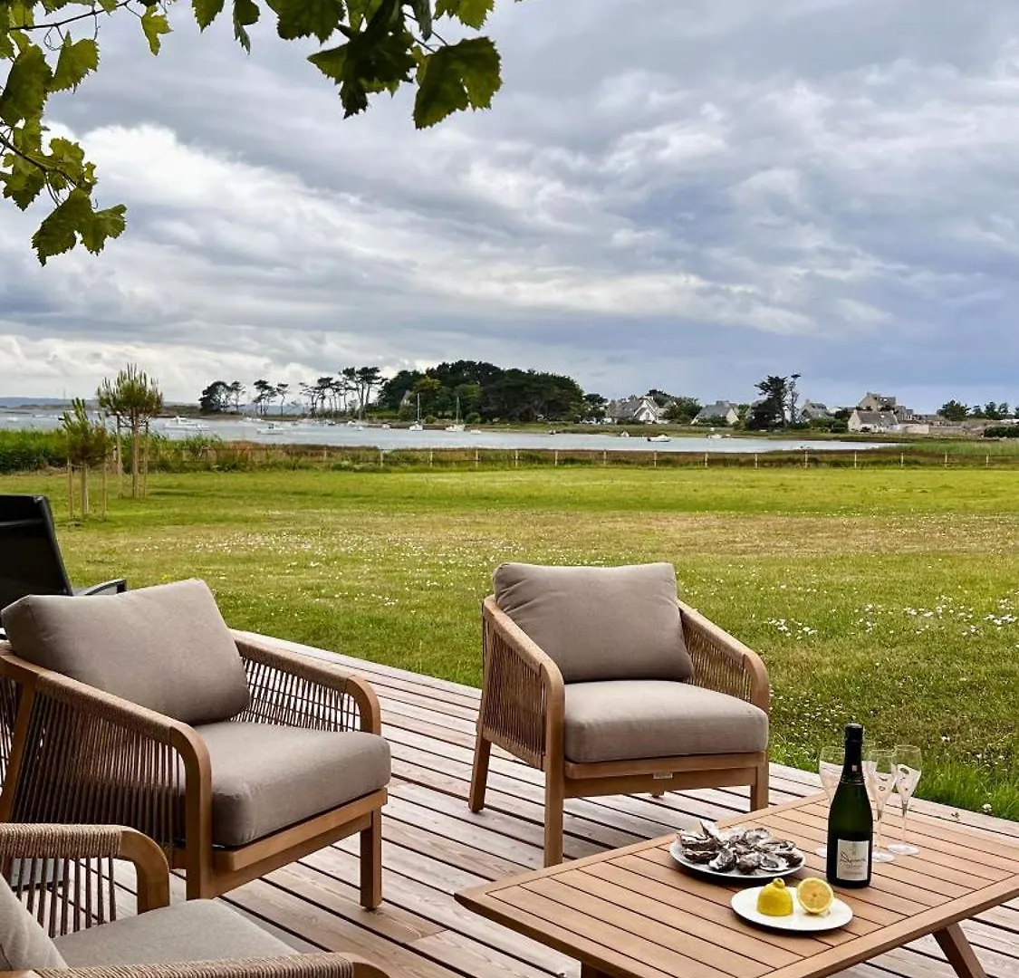 Villa Mamina, Face A La Mer, Ile Grande Pleumeur-Bodou Feriehus